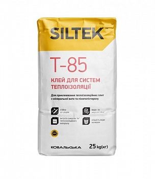 Клей для систем теплоиізоляции Siltek Т-85 (25кг) Арт 16721