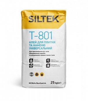 Клей для плитки Siltek Т-801 (25 кг) Арт 14790