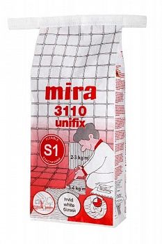 Клей mira 3110 unifix (белый), 25кг