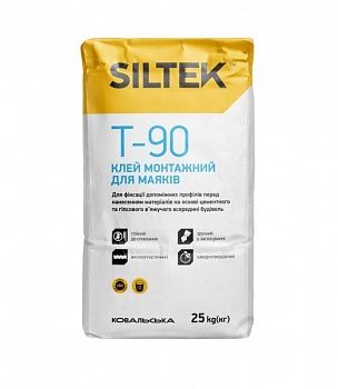 Клей монтажный для маяков Siltek T-90 (25 кг) Арт 17119