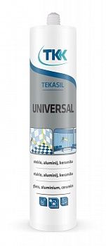 Герметик силиконовый белый универсальный TEKASIL UNIVERSAL WHITE 280 ml