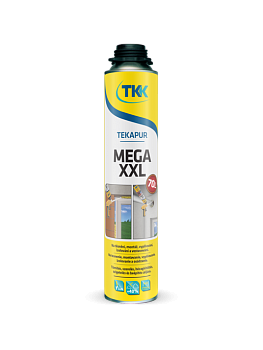 Профессиональная монтажна пена TEKAPUR MEGA XXL GUN 850 ml