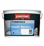 Краска фасадная на водной основе Johnstone's Stormshield Smooth Masonry, 10 л