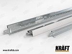 Профиль пристенный KRAFT NOVA L 19*24*3000мм RAL 9003