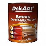 Эмаль Dekart ПФ-266 красно-коричневая 2,8 кг